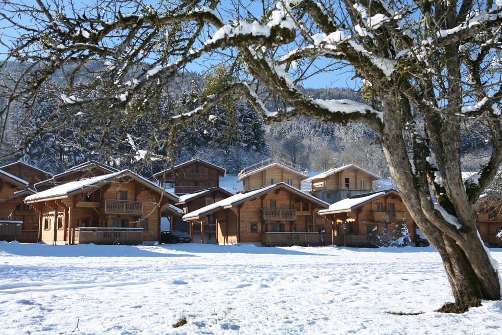 Residence Nemea Les Chalets Du Bois De Champelle Morillon Kültér fotó