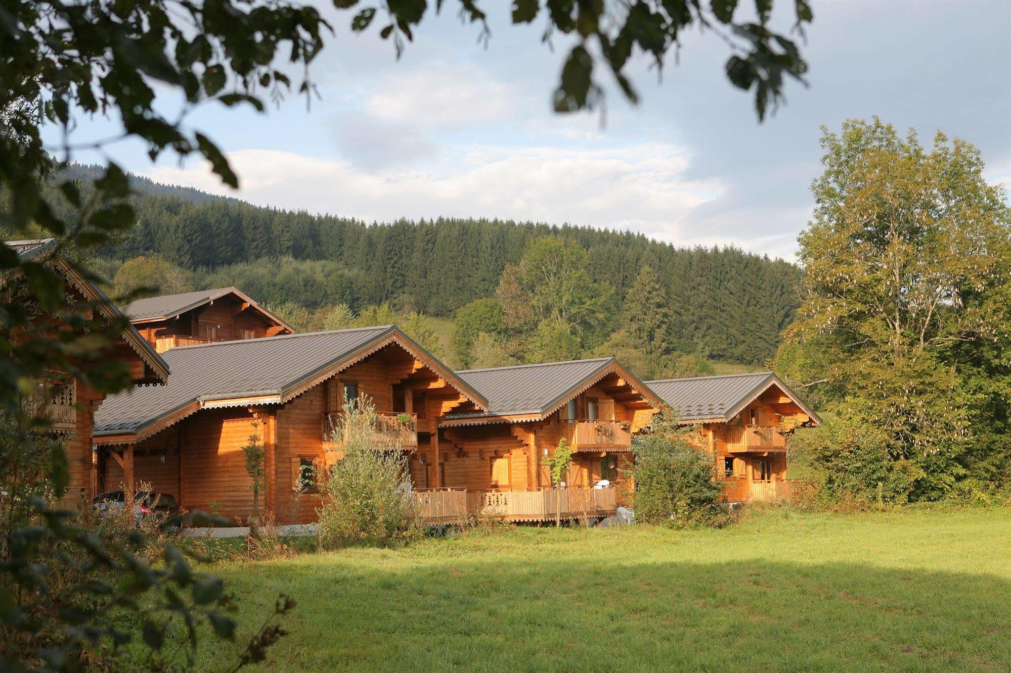 Residence Nemea Les Chalets Du Bois De Champelle Morillon Kültér fotó