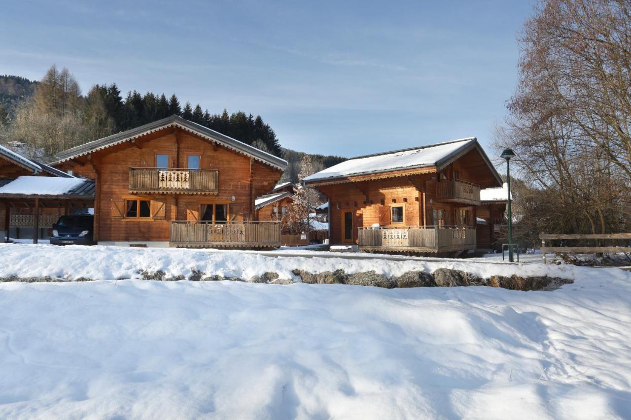 Residence Nemea Les Chalets Du Bois De Champelle Morillon Kültér fotó