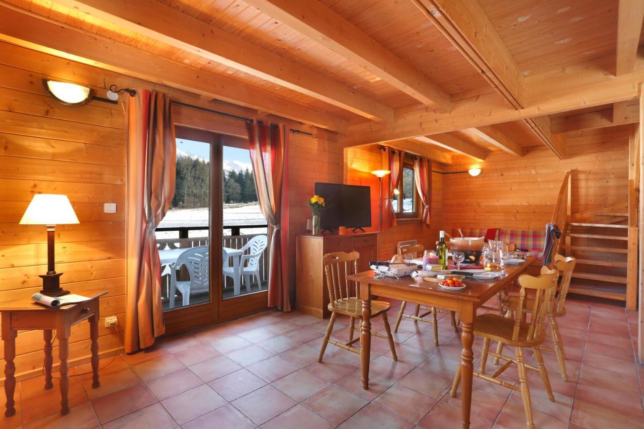 Residence Nemea Les Chalets Du Bois De Champelle Morillon Kültér fotó