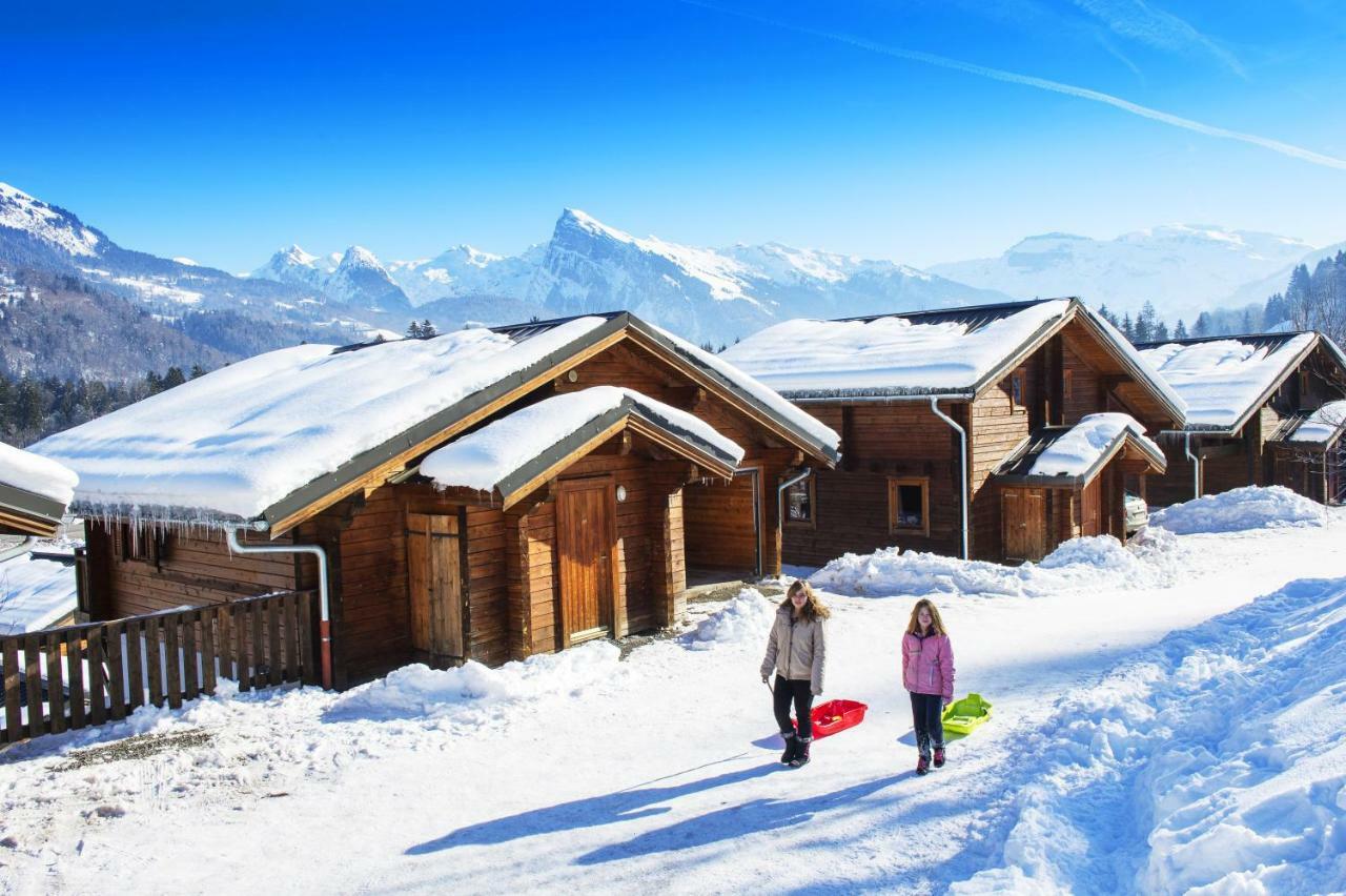 Residence Nemea Les Chalets Du Bois De Champelle Morillon Kültér fotó