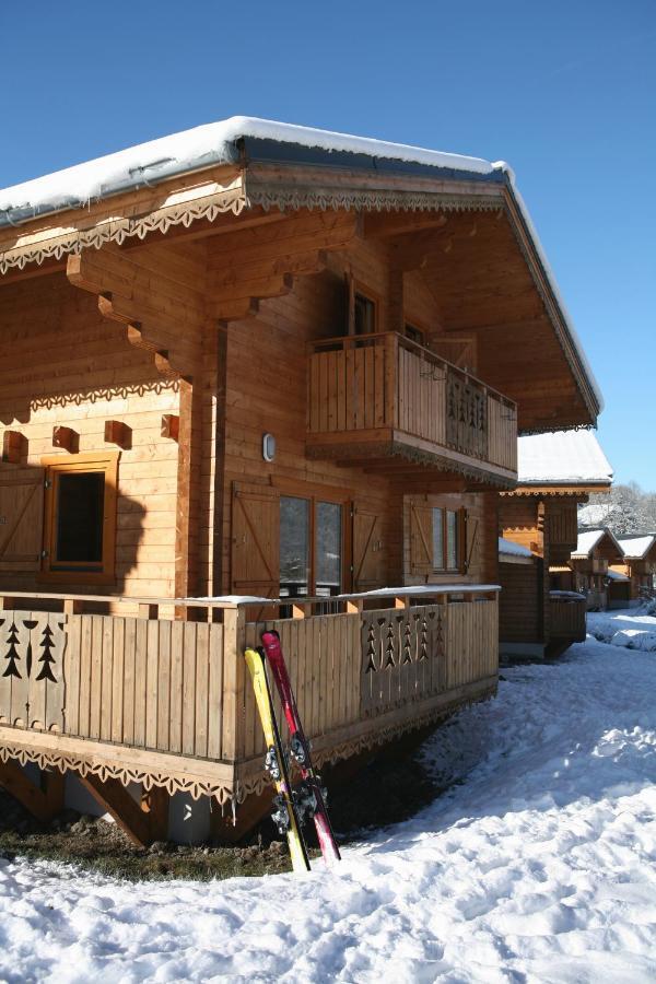 Residence Nemea Les Chalets Du Bois De Champelle Morillon Kültér fotó